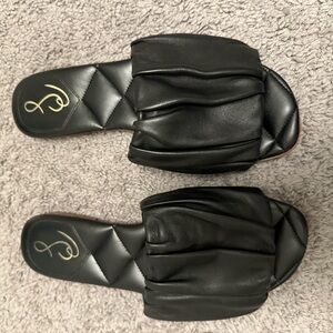 Sam Edelman Black Women's Slide Sandals